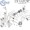Ideal Standard Melange Bidet Mixer Tap Spare Parts